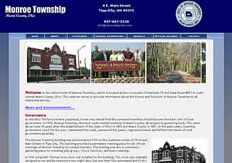 Monroe Township, Miami County Ohio  website design